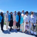 Inspirasi dari Laut Dibawa ke Fashion Show di Gunung